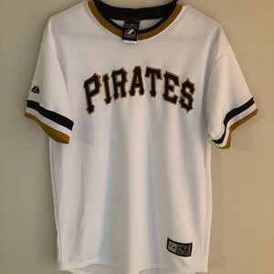 Majestic Pirates Jersey T- Shirt